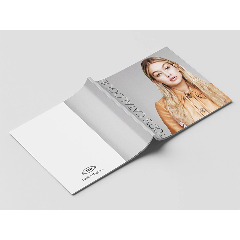 New Design Custom Fashion Brochure Magazine Catalog Printing