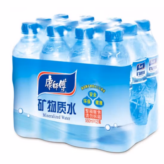 Étiquette d'emballage rétractable de haute qualité pour la machine à emballer rétractable de film de paquet de bouteille d'eau minérale